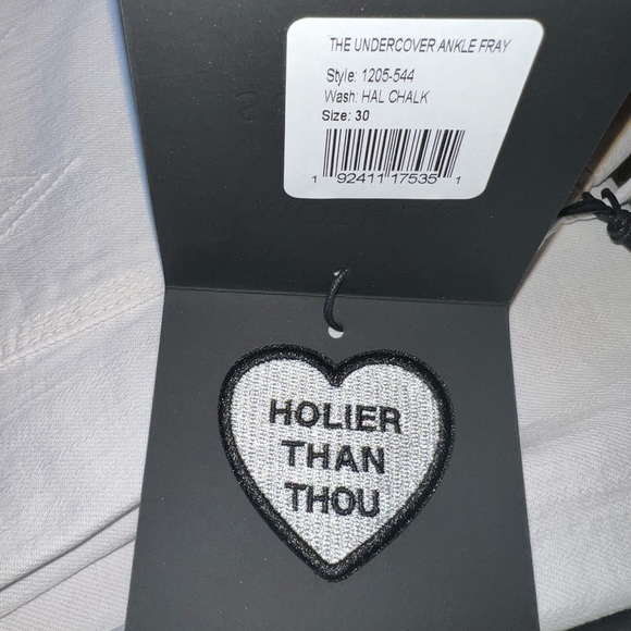 MOTHER Superior The Undercover Ankle Fray Jean - Picture 12 of 15